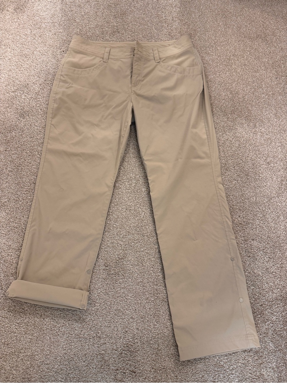 Eddie Bauer Khaki Beige Women's Travel Pants